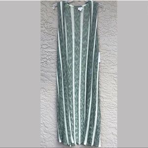 NEW LuLaRoe Joy Duster Green Medium
